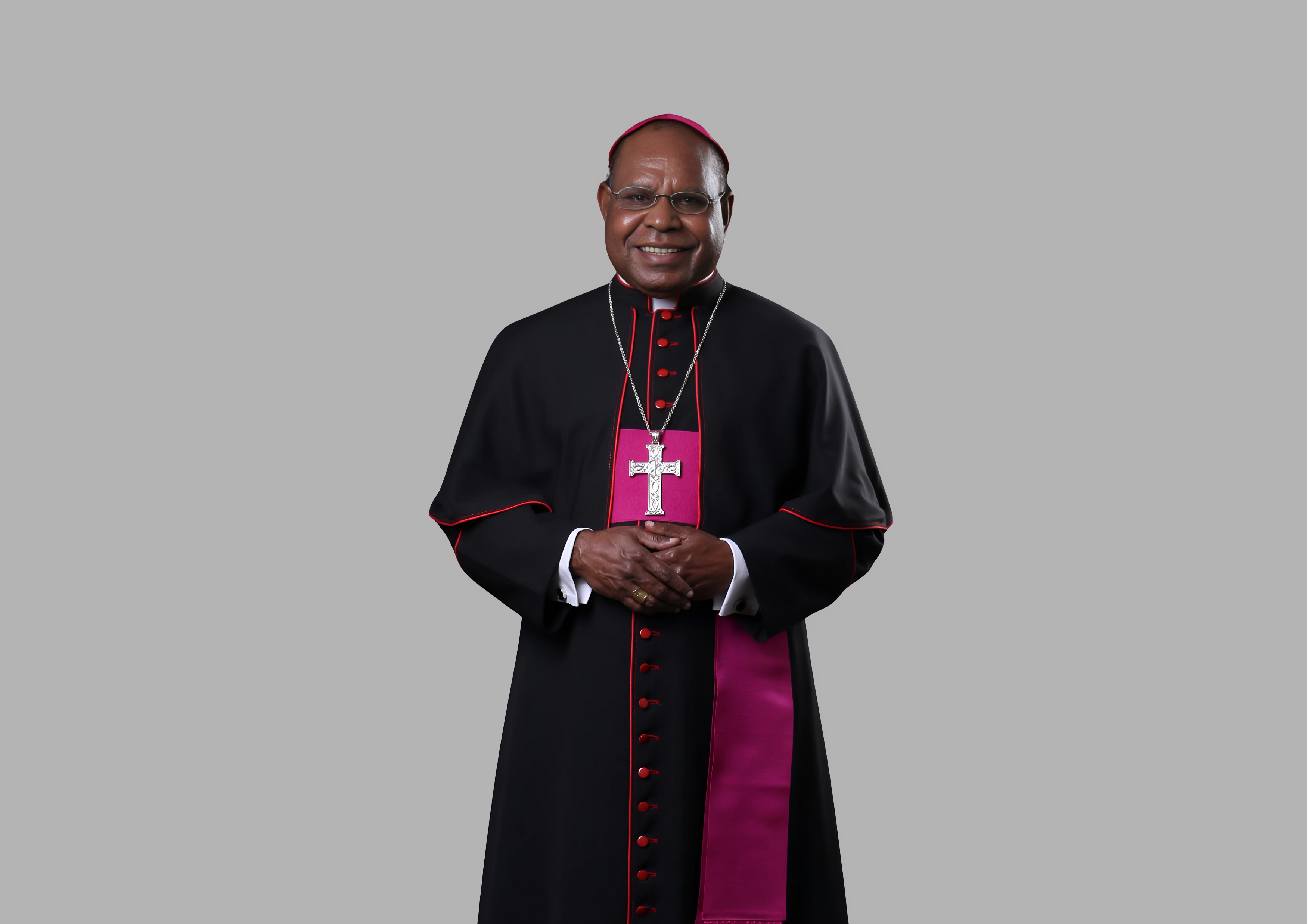 Mgr. Bernardus Bofitwos Baru, OSA, Uskup Tiimika, OSA< OSA Indonesia, Gereja KAtilik Papua,, Gereja KAtolik Timika, Katedral Timika, Komsos Timika, LAmbang Uskup Bernardus Bofitwos Baru, OSA